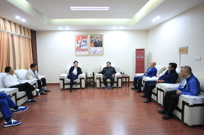 政企攜手謀發展 許成倉會見安徽省六安市企業家聯合會倪永培一行